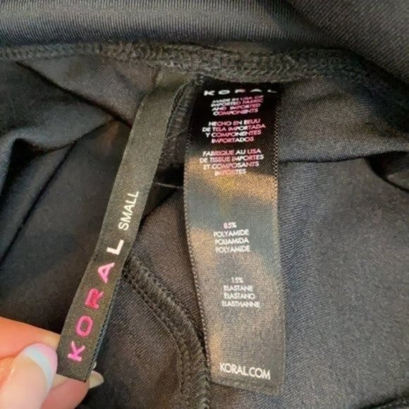NWOT Koral Opia Limitless High Rise Leggings - Picture 9 of 9